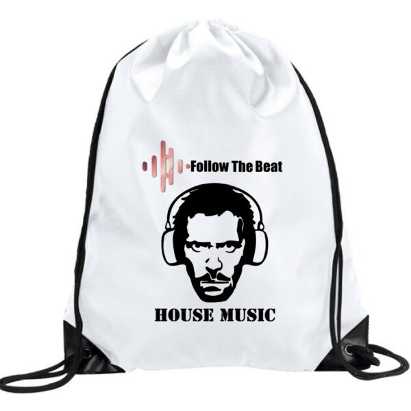 ZAINO DR HOUSE MUSIC Follow the Beat vari colori